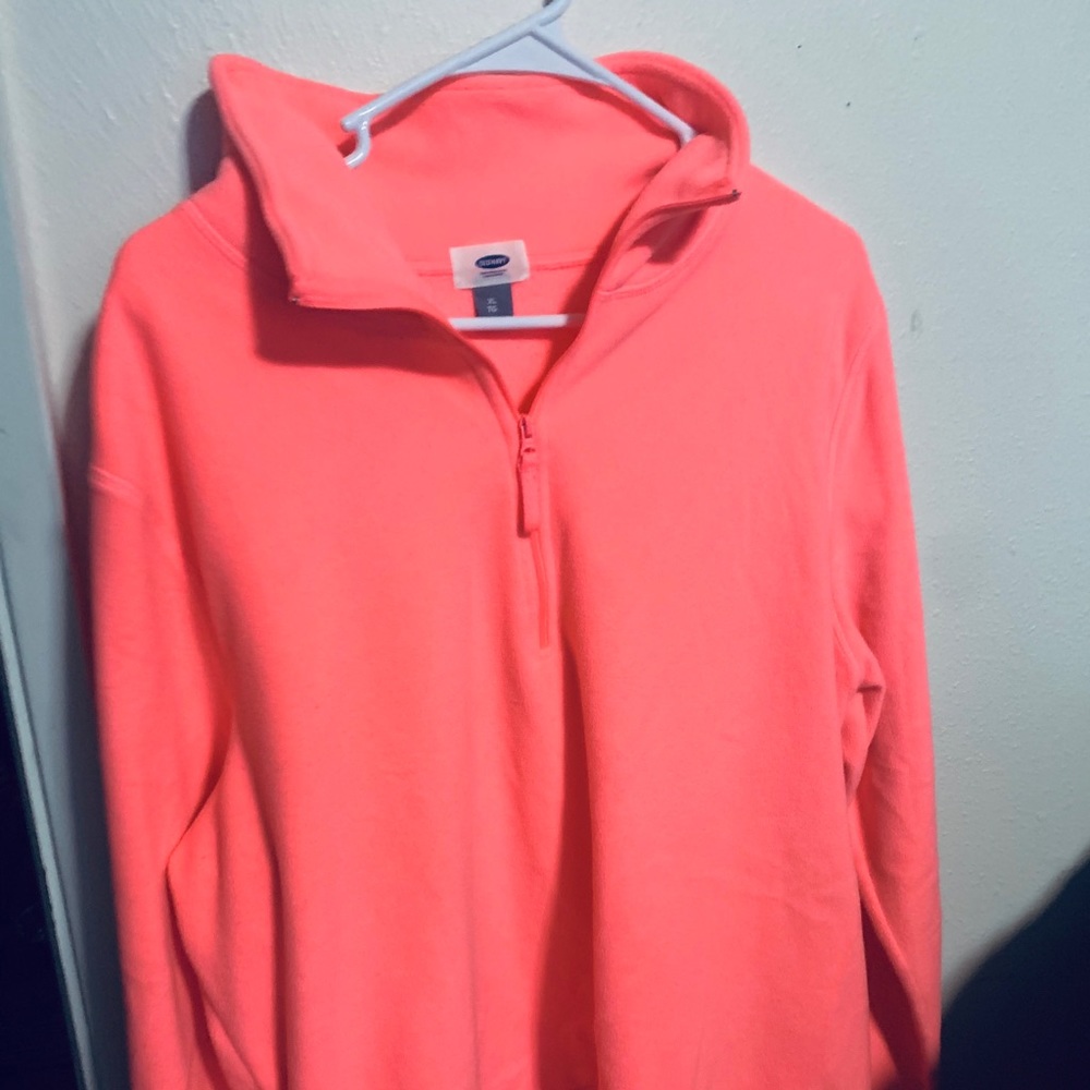Hot Pink Fleece pullover